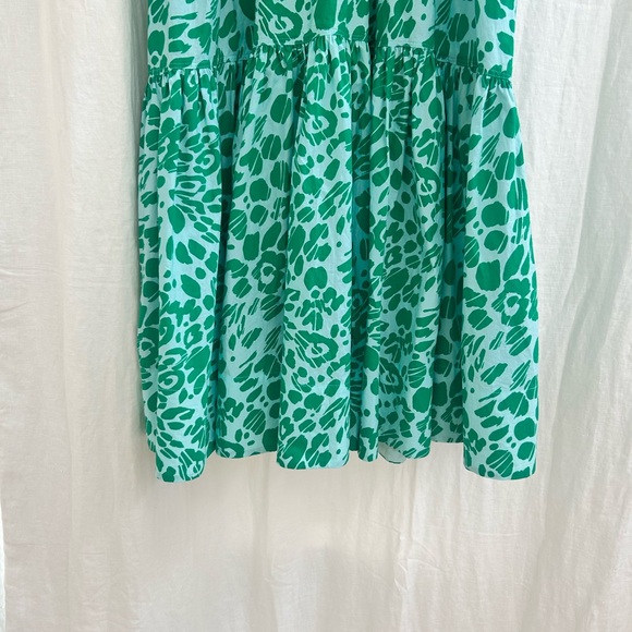 La Ligne Maxi - light blue and green print dress - Picture 4 of 5